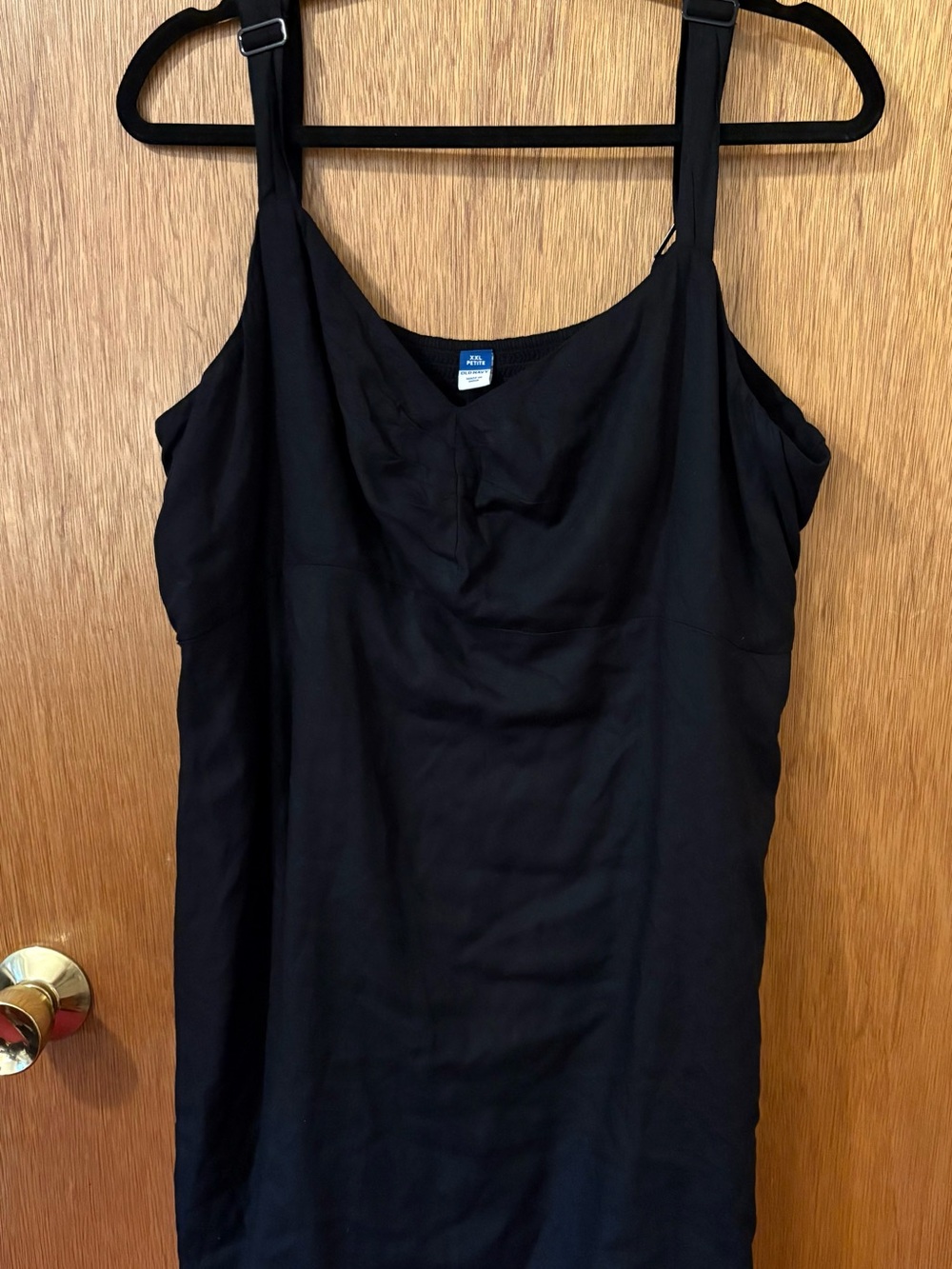 Old Navy Black Fit & Flare Petite XXL Crepe Mini Dress - Picture 3 of 7